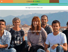 Tablet Screenshot of couleur-corse.com